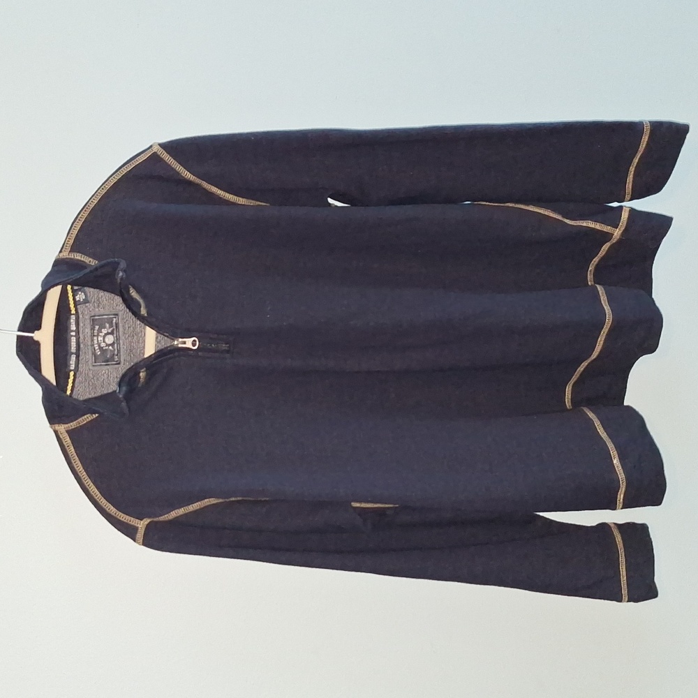 🧐 Vintage 1946 long-sleeved zipper shirt. XL